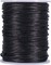 Nylon Satin Cord, 295 Feet 2mm Black Nylon String for Jewelry Making, Silky Rattail Cord for Bracelets, Necklaces, Macrame Keychains, Lanyards, Beading